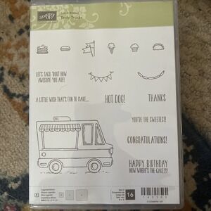 Stampin' Up Tasty Trucks Photopolymer Stamp Set